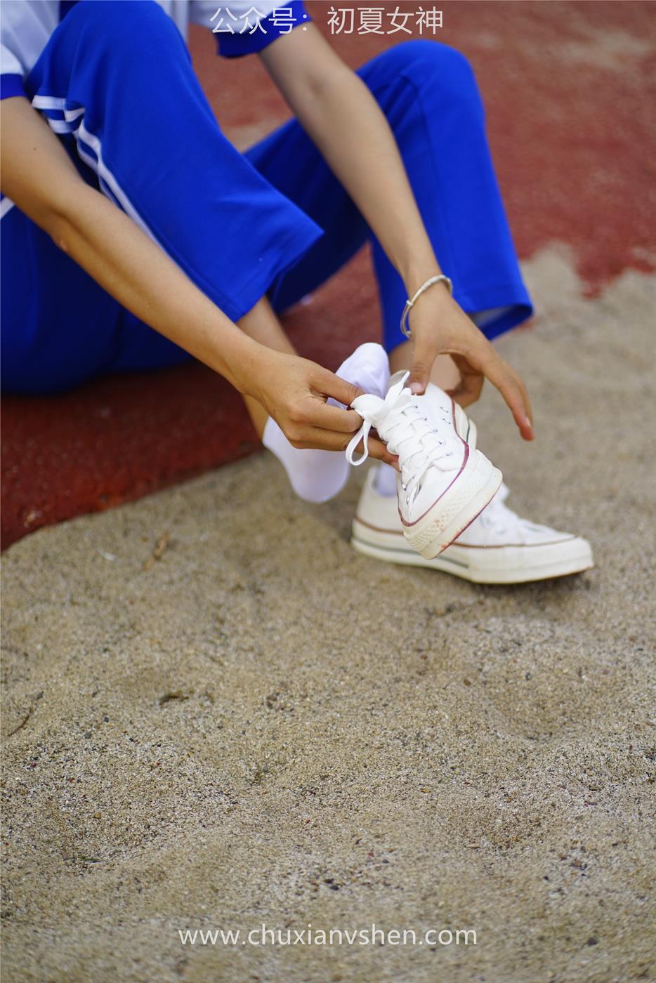 图片[42]-初夏女神 NO.037 点点 跳远运动[171P] – 速更版-美库