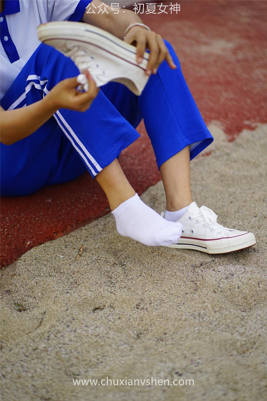 图片[43]-初夏女神 NO.037 点点 跳远运动[171P] – 速更版-美库