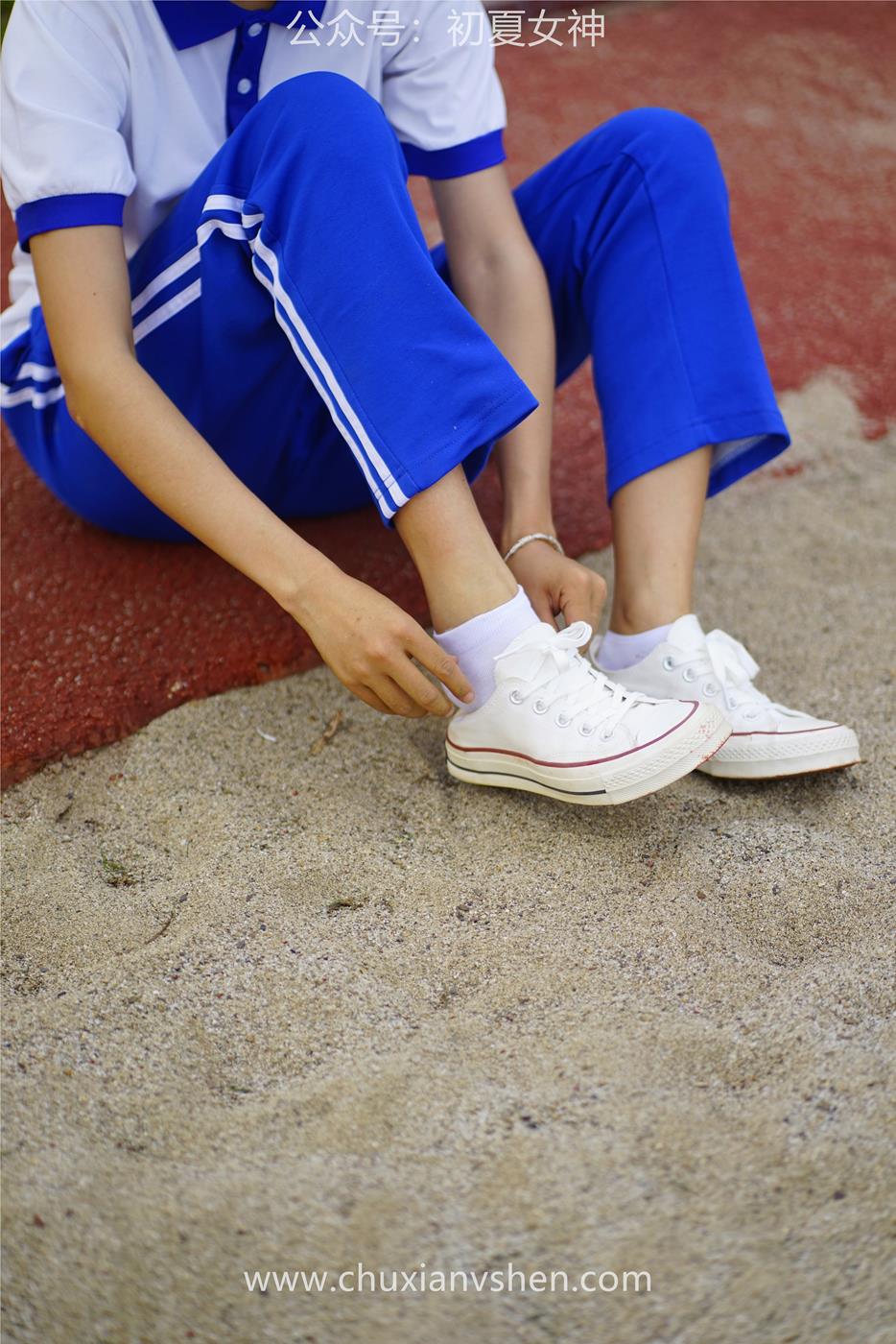 图片[44]-初夏女神 NO.037 点点 跳远运动[171P] – 速更版-美库