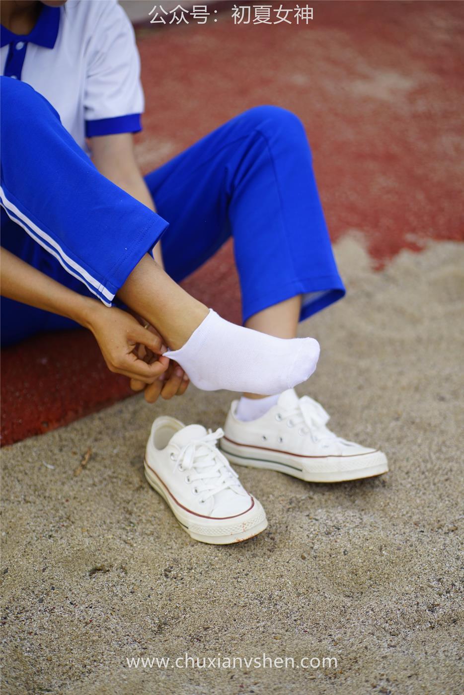 图片[45]-初夏女神 NO.037 点点 跳远运动[171P] – 速更版-美库