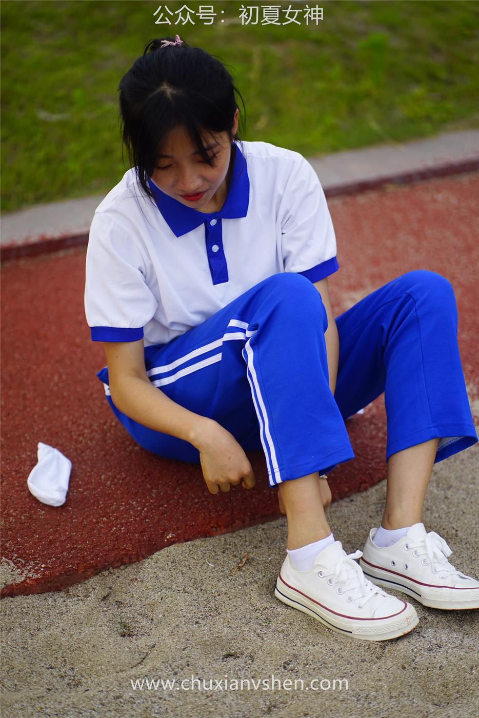 图片[48]-初夏女神 NO.037 点点 跳远运动[171P] – 速更版-美库