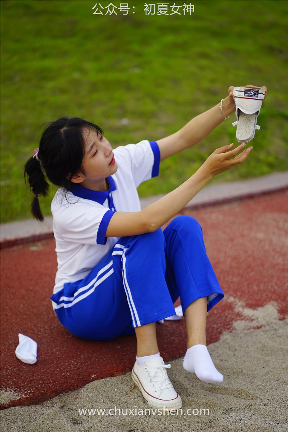 图片[49]-初夏女神 NO.037 点点 跳远运动[171P] – 速更版-美库