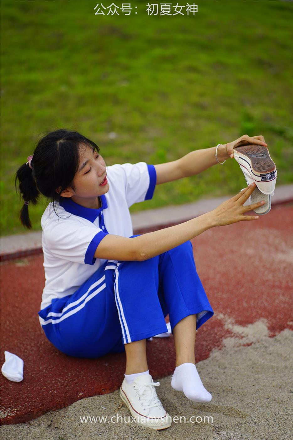 图片[50]-初夏女神 NO.037 点点 跳远运动[171P] – 速更版-美库