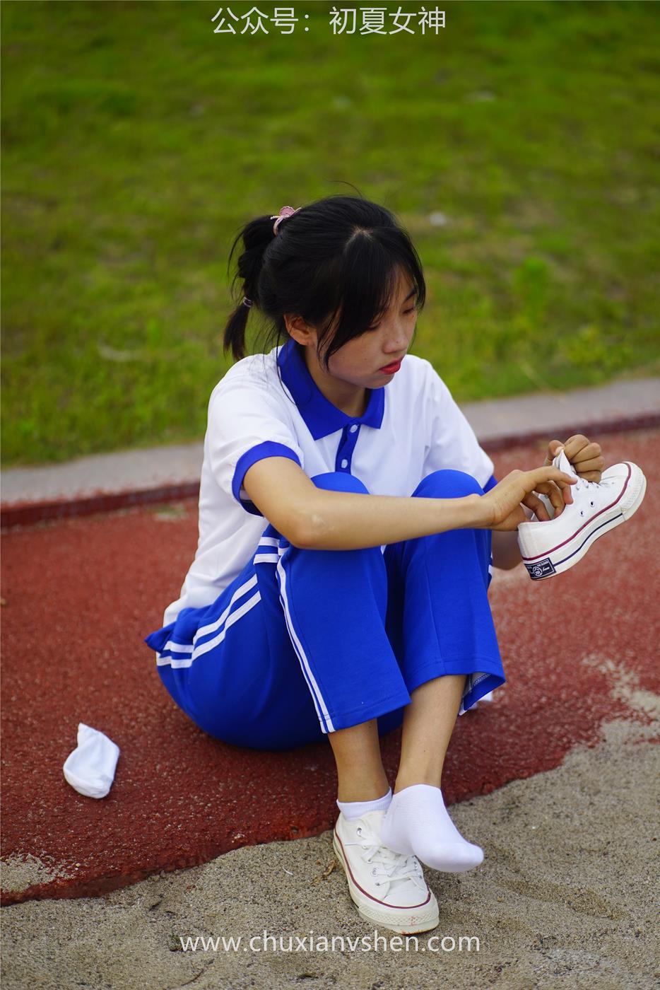 图片[53]-初夏女神 NO.037 点点 跳远运动[171P] – 速更版-美库