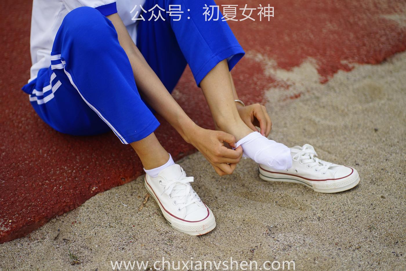 图片[59]-初夏女神 NO.037 点点 跳远运动[171P] – 速更版-美库