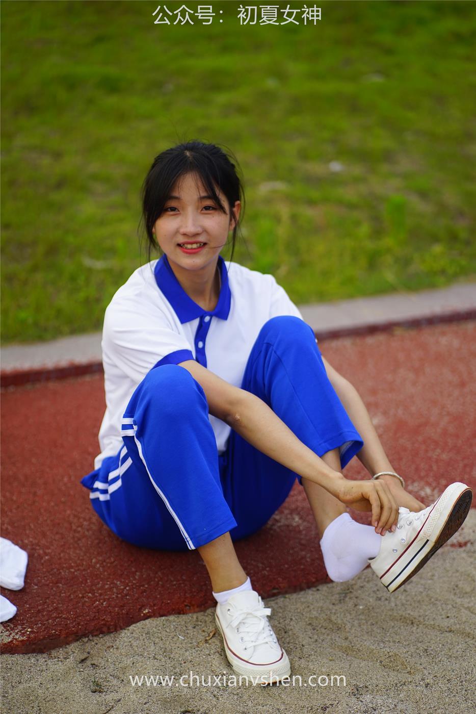 图片[61]-初夏女神 NO.037 点点 跳远运动[171P] – 速更版-美库