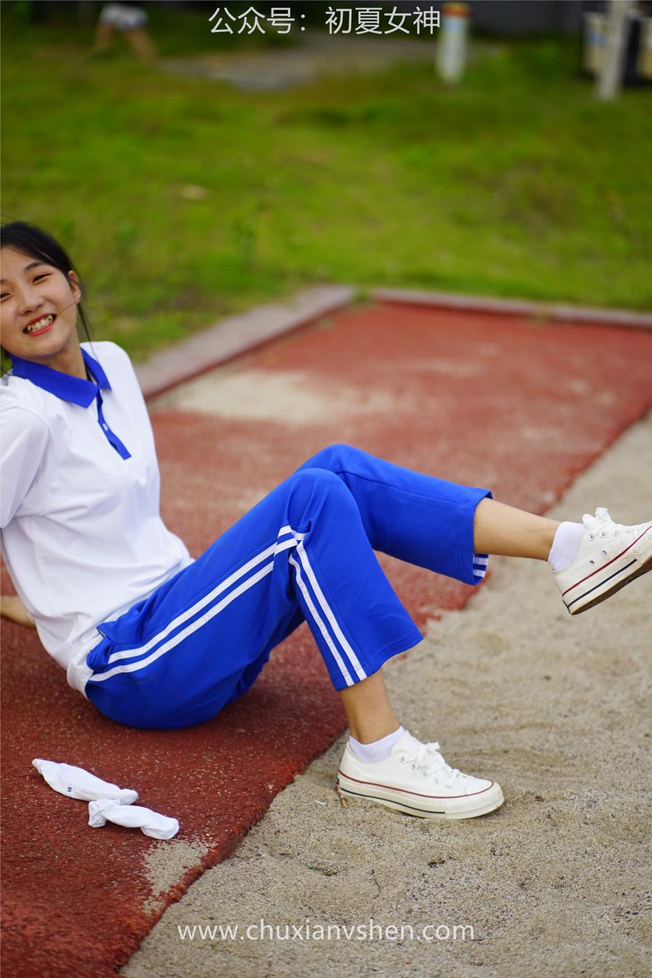 图片[65]-初夏女神 NO.037 点点 跳远运动[171P] – 速更版-美库