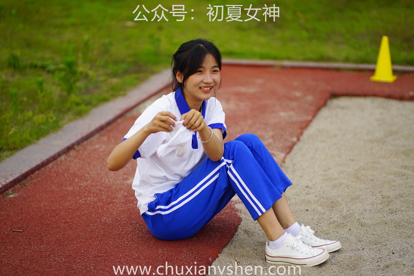 图片[70]-初夏女神 NO.037 点点 跳远运动[171P] – 速更版-美库