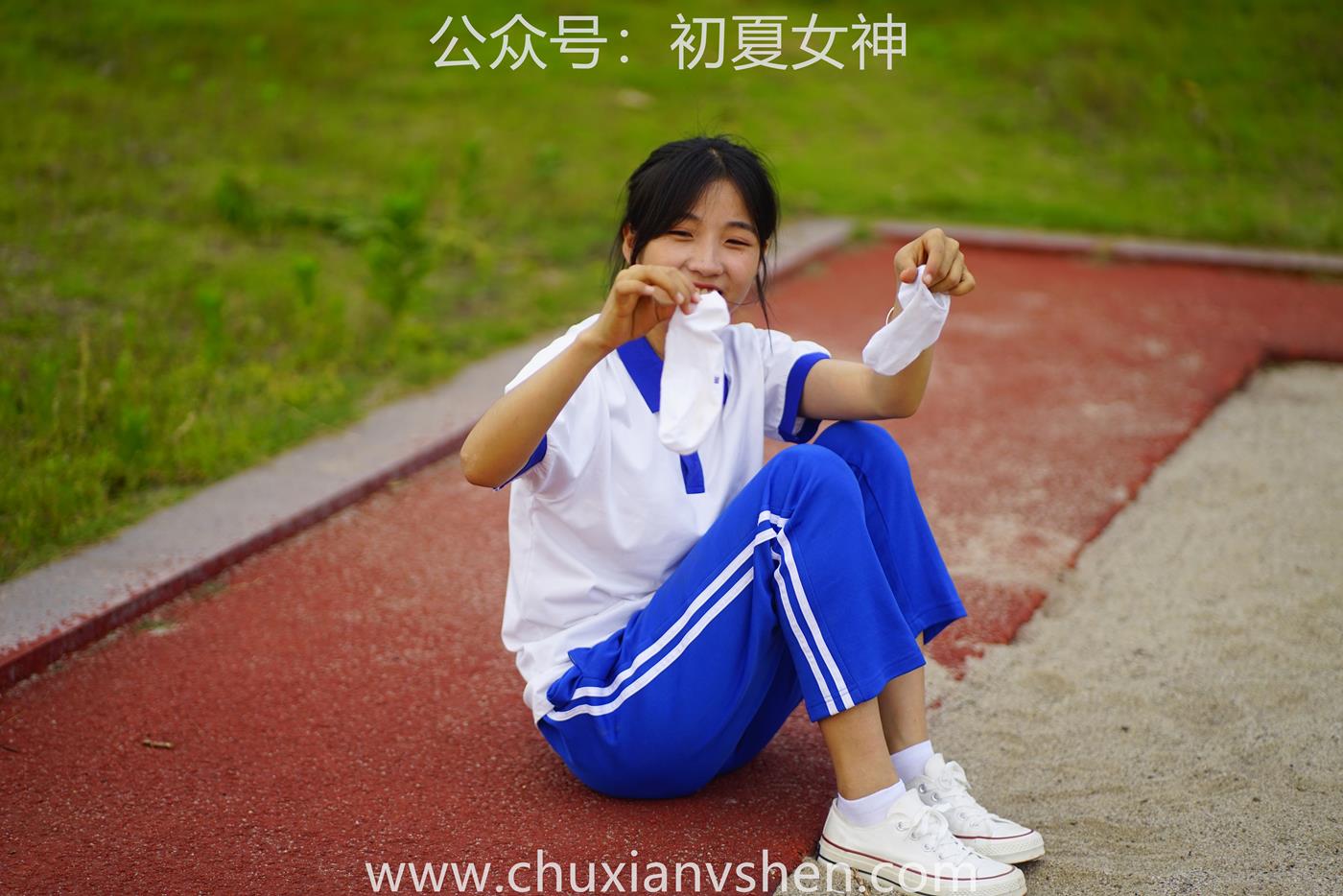 图片[71]-初夏女神 NO.037 点点 跳远运动[171P] – 速更版-美库