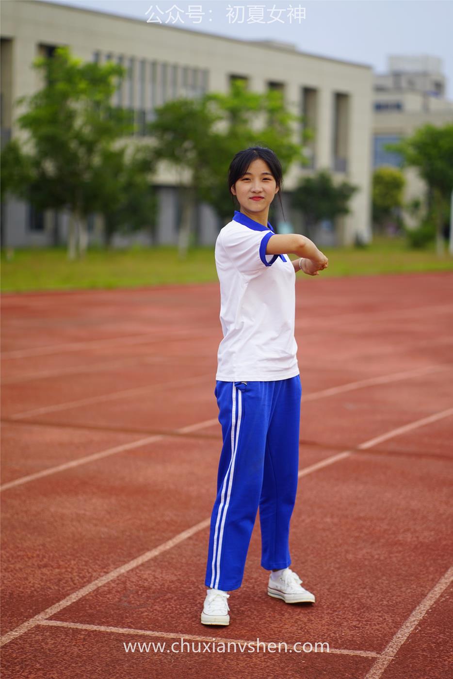 图片[73]-初夏女神 NO.037 点点 跳远运动[171P] – 速更版-美库