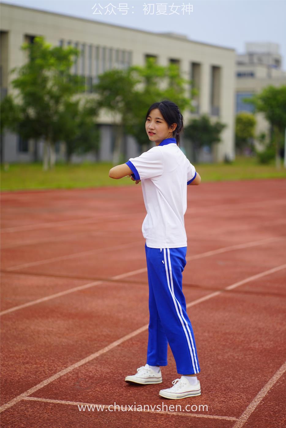 图片[74]-初夏女神 NO.037 点点 跳远运动[171P] – 速更版-美库