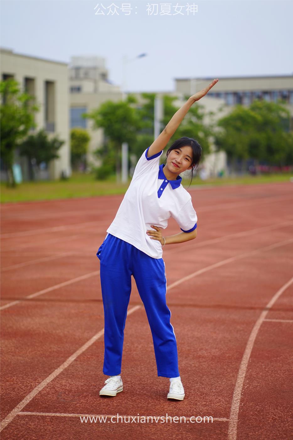 图片[76]-初夏女神 NO.037 点点 跳远运动[171P] – 速更版-美库