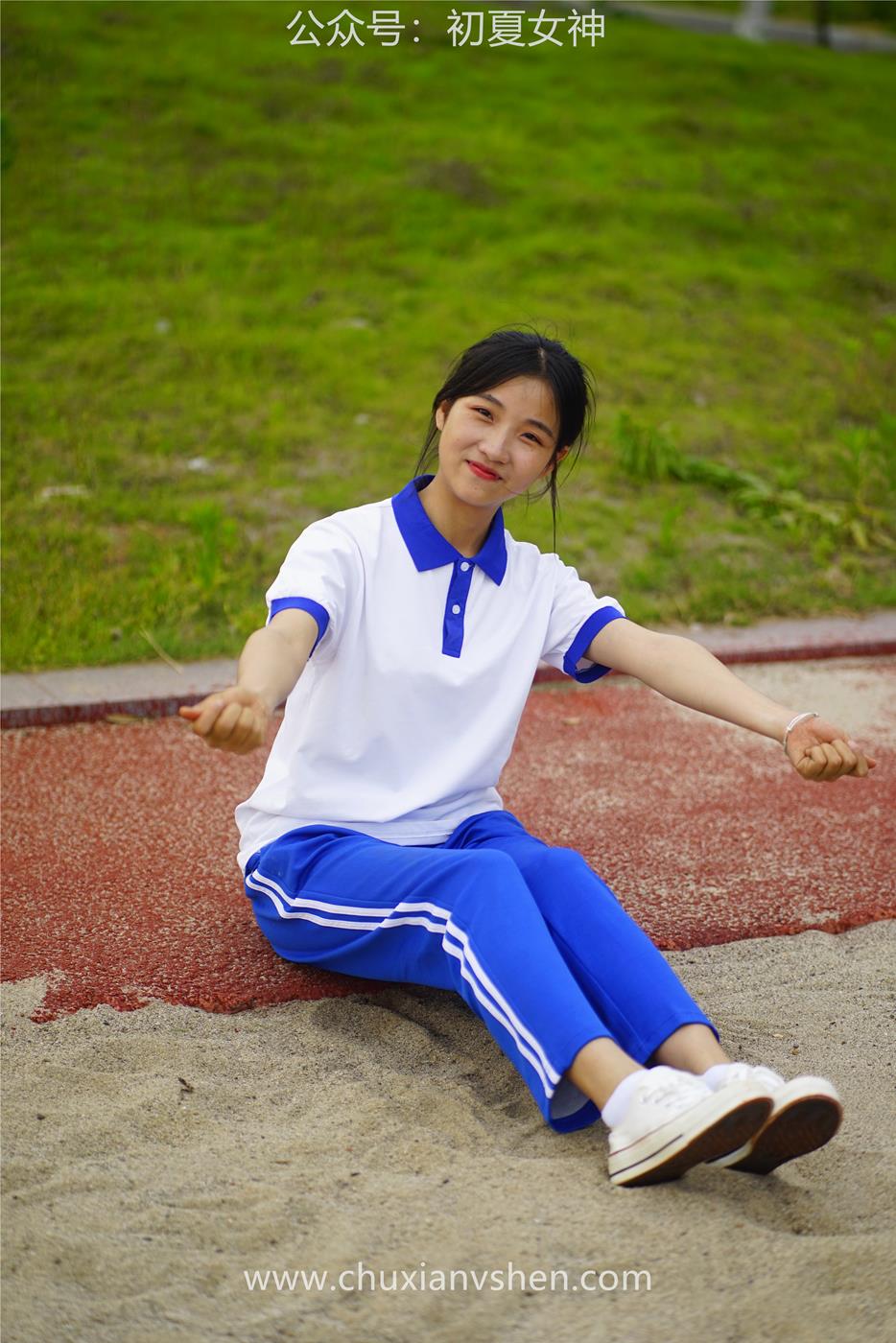 图片[79]-初夏女神 NO.037 点点 跳远运动[171P] – 速更版-美库