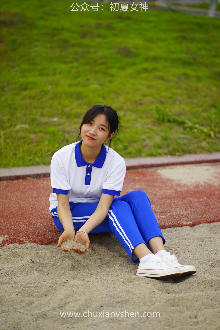 图片[80]-初夏女神 NO.037 点点 跳远运动[171P] – 速更版-美库