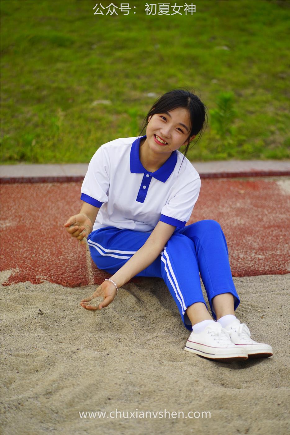 图片[81]-初夏女神 NO.037 点点 跳远运动[171P] – 速更版-美库