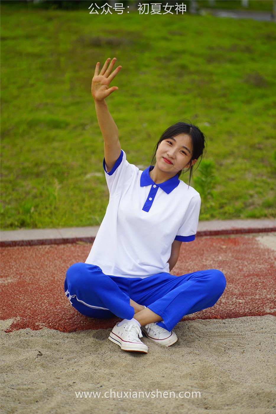 图片[82]-初夏女神 NO.037 点点 跳远运动[171P] – 速更版-美库