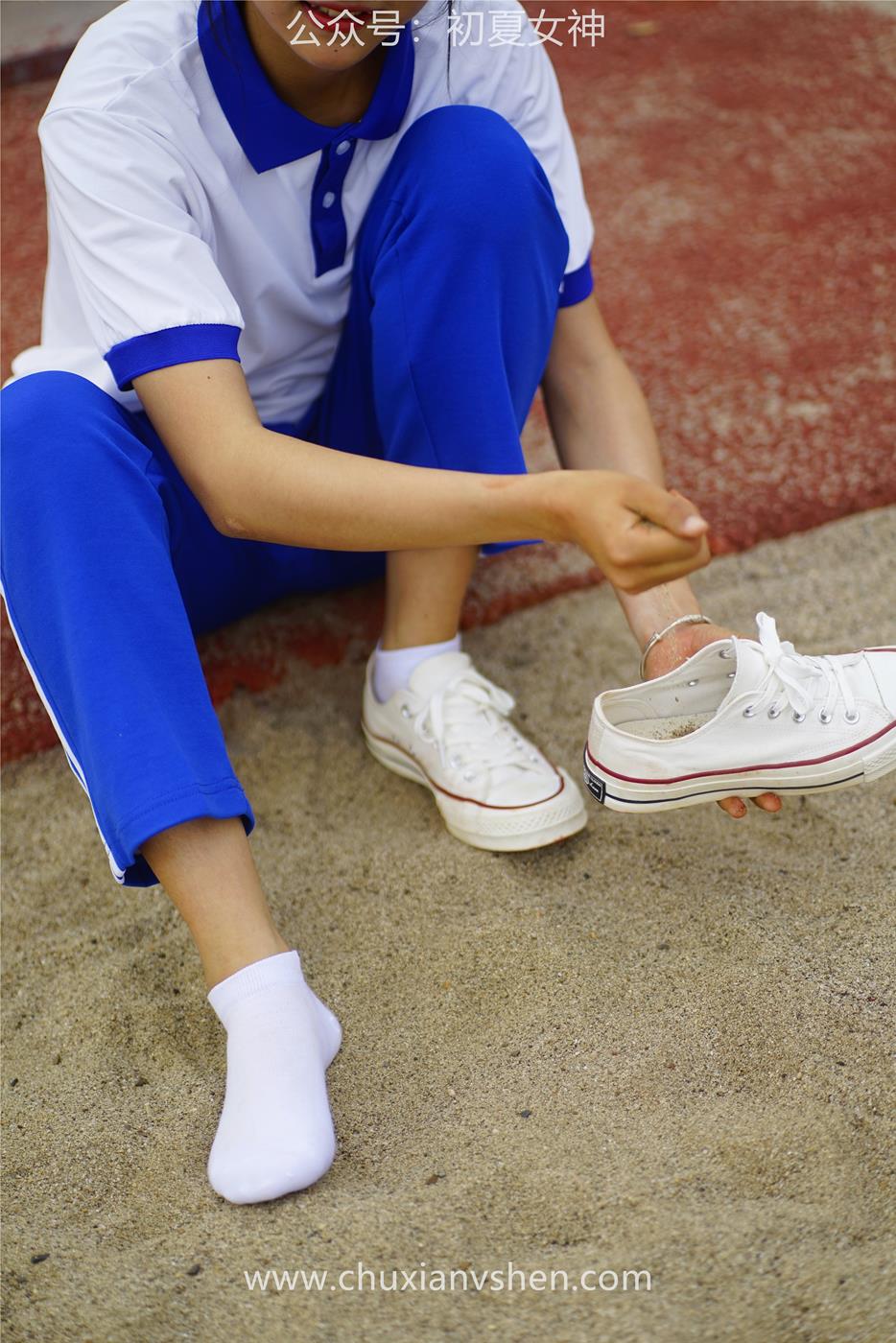 图片[83]-初夏女神 NO.037 点点 跳远运动[171P] – 速更版-美库