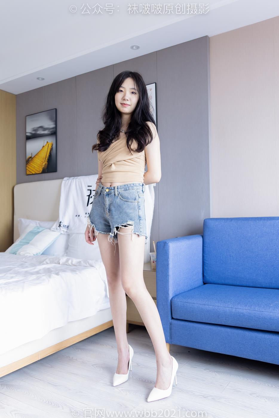 图片[15]-[BoBoSocks袜啵啵]NO.275小甜豆-高跟鞋、板鞋、单腿黑丝、单腿白棉袜、裸足[200P] – 速更版-美库