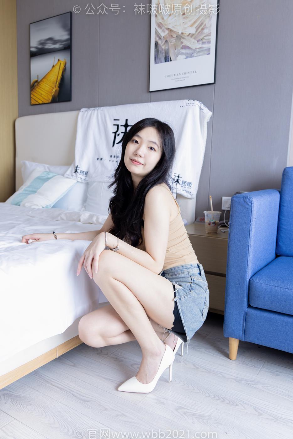图片[22]-[BoBoSocks袜啵啵]NO.275小甜豆-高跟鞋、板鞋、单腿黑丝、单腿白棉袜、裸足[200P] – 速更版-美库