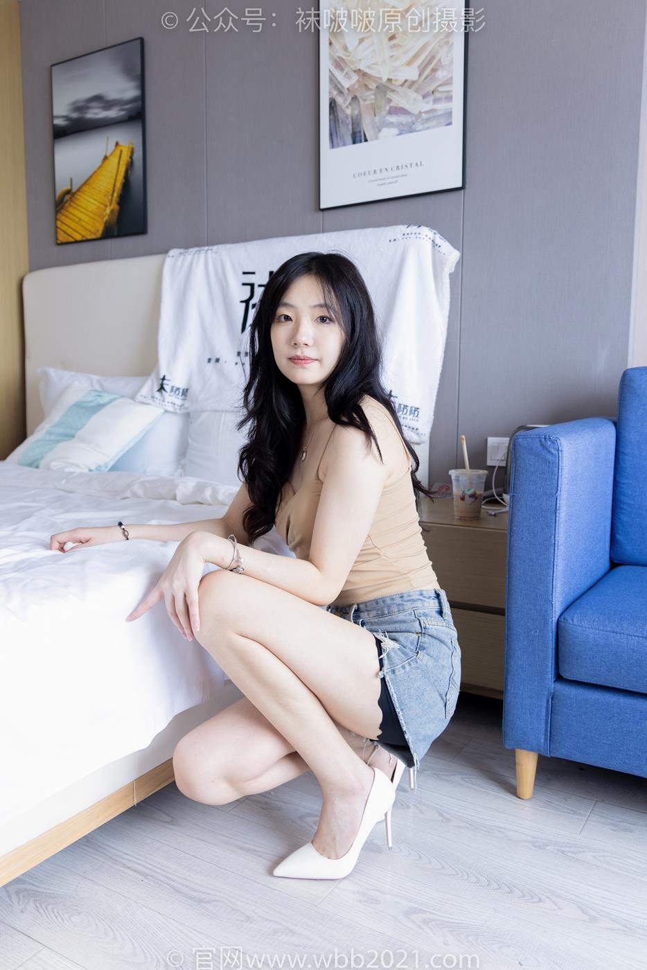 图片[23]-[BoBoSocks袜啵啵]NO.275小甜豆-高跟鞋、板鞋、单腿黑丝、单腿白棉袜、裸足[200P] – 速更版-美库