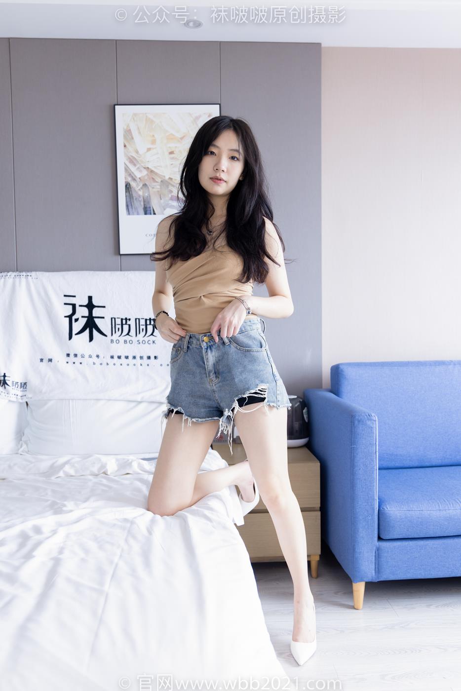 图片[43]-[BoBoSocks袜啵啵]NO.275小甜豆-高跟鞋、板鞋、单腿黑丝、单腿白棉袜、裸足[200P] – 速更版-美库