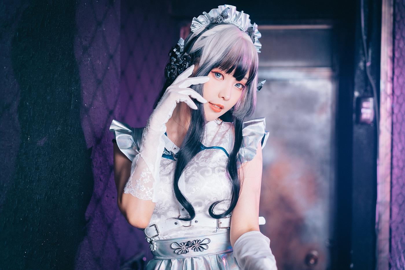 图片[11]-Ely_eee(ElyEE子) – 賽博女僕 青輝石[27P] – 速更版-美库