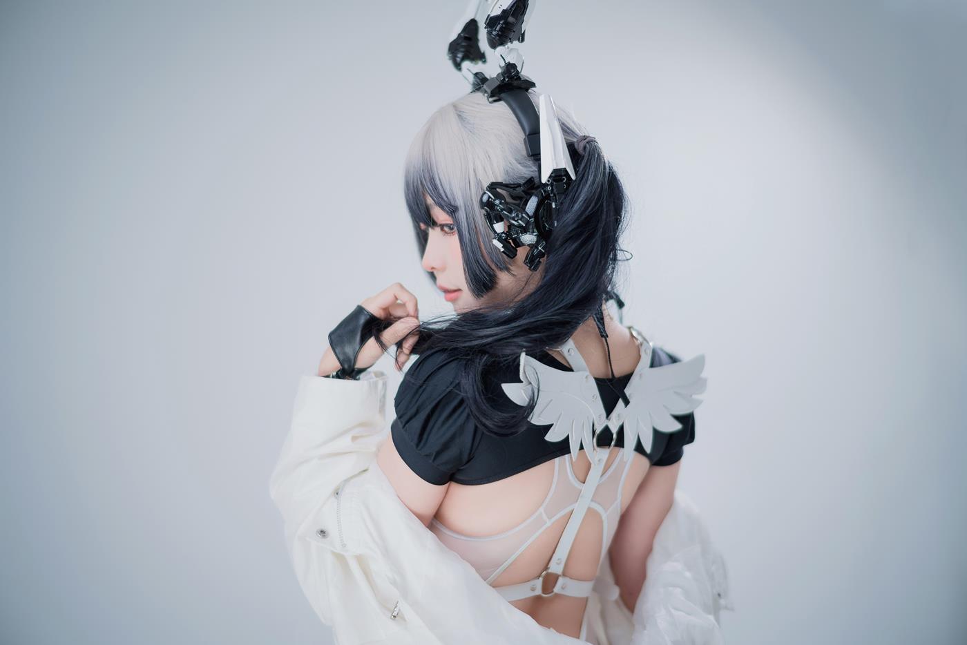 图片[19]-Ely_eee(ElyEE子) – CyberGirl Blanche[23P] – 速更版-美库