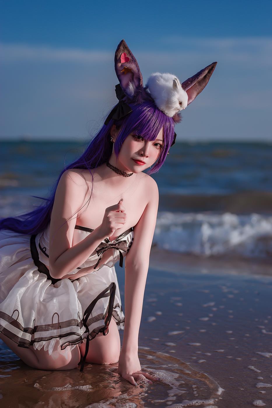 图片[22]-二佐Nisa – 泰拉夏日纪事 方舟暗索泳装[29P] – 速更版-美库