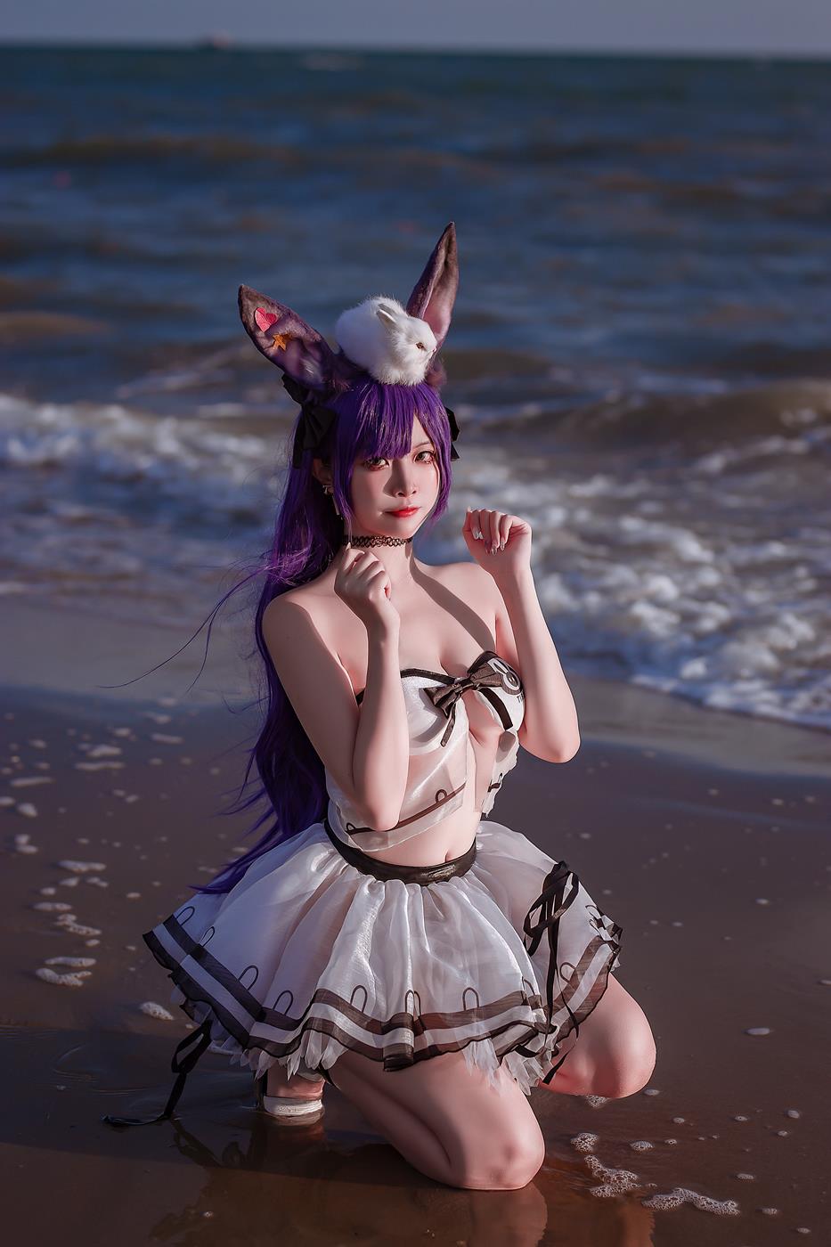 图片[23]-二佐Nisa – 泰拉夏日纪事 方舟暗索泳装[29P] – 速更版-美库