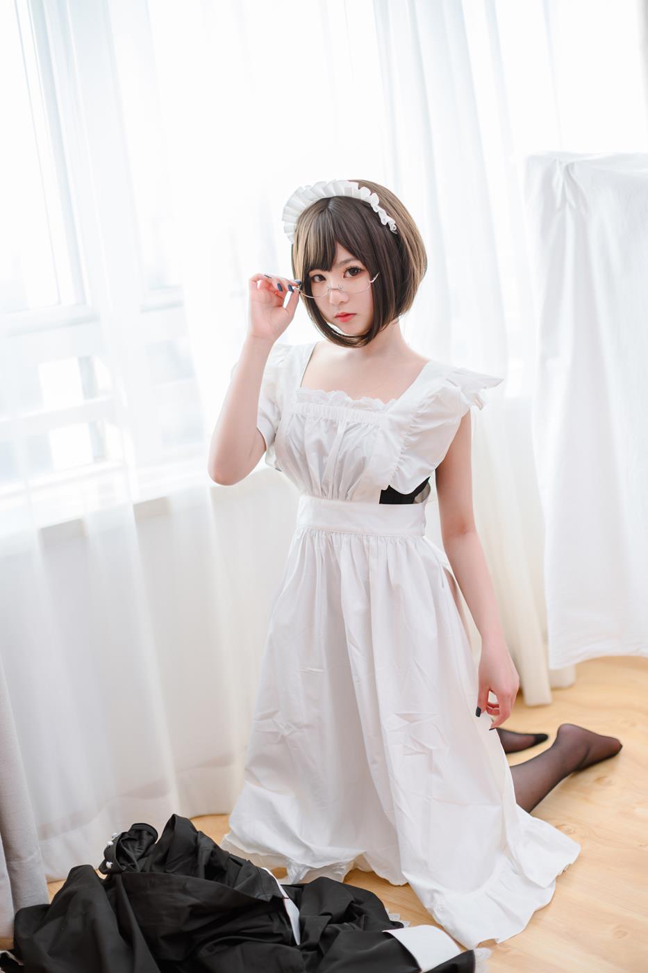 图片[12]-萌妹是青水 – 女仆[19P] – 速更版-美库