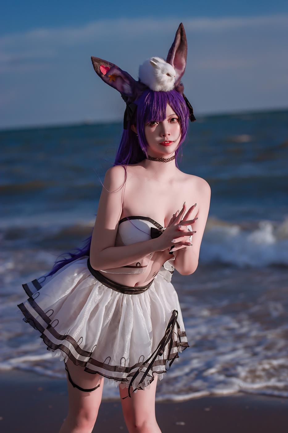 图片[25]-二佐Nisa – 泰拉夏日纪事 方舟暗索泳装[29P] – 速更版-美库