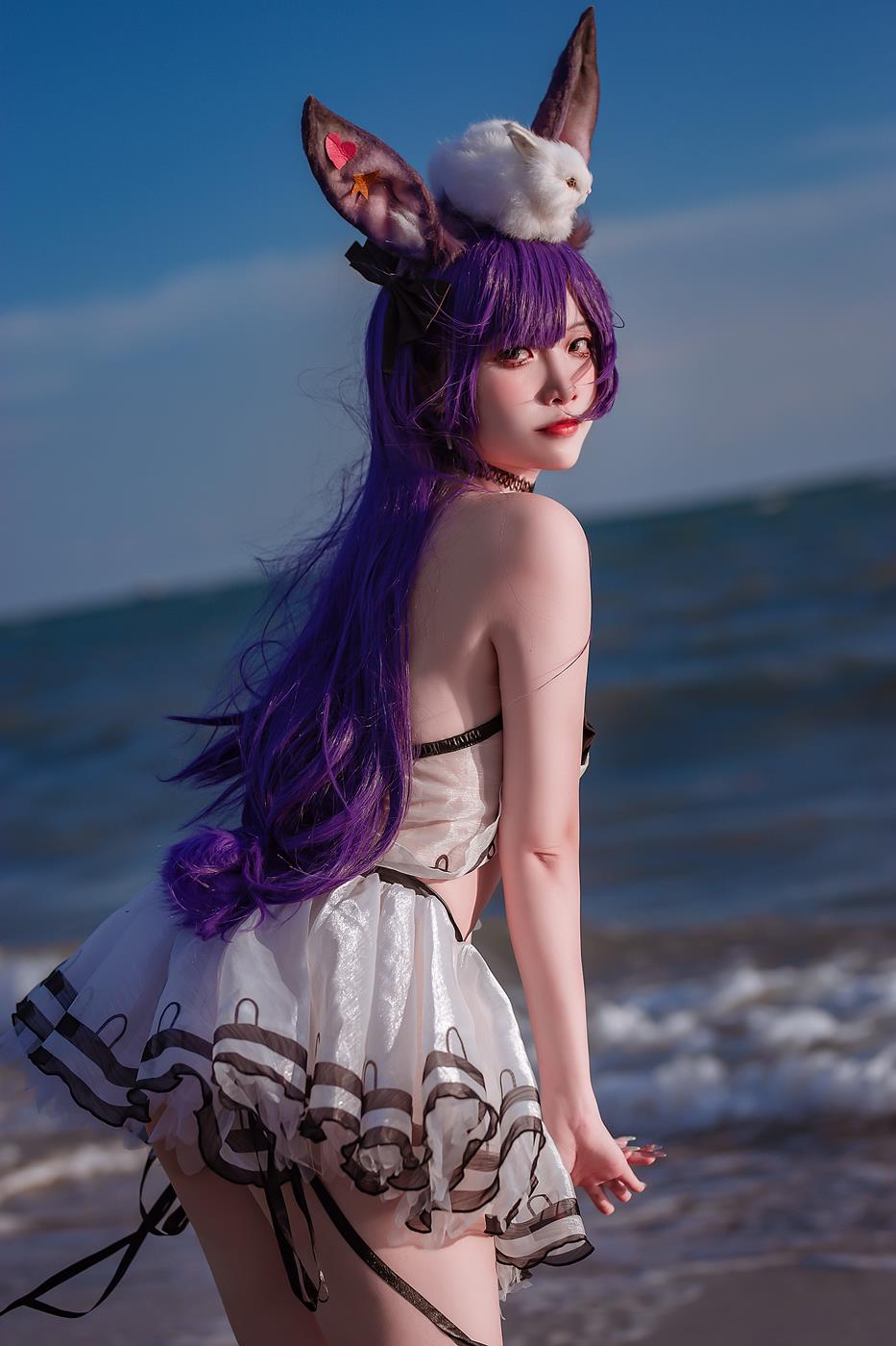 图片[26]-二佐Nisa – 泰拉夏日纪事 方舟暗索泳装[29P] – 速更版-美库