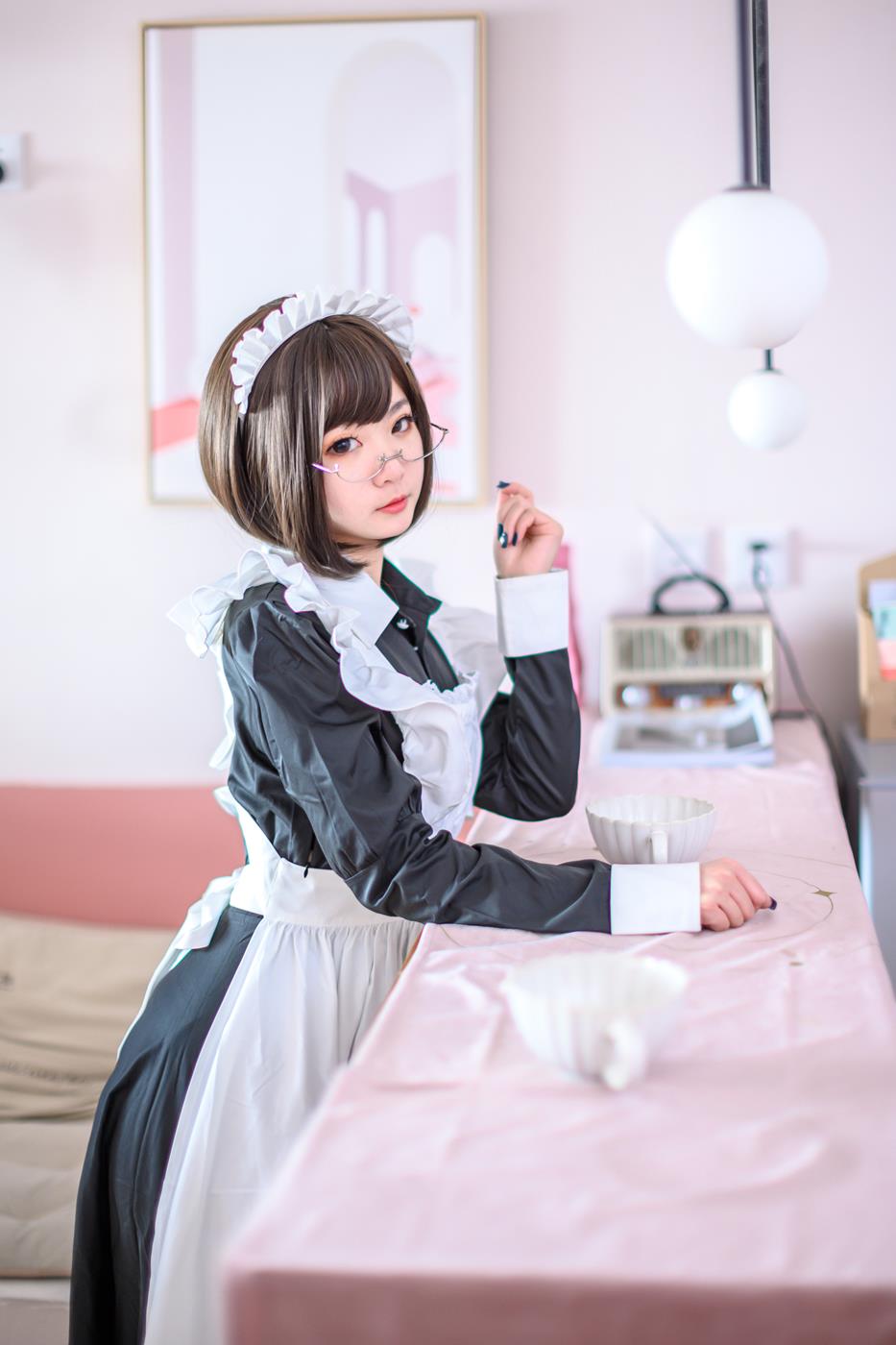 图片[16]-萌妹是青水 – 女仆[19P] – 速更版-美库