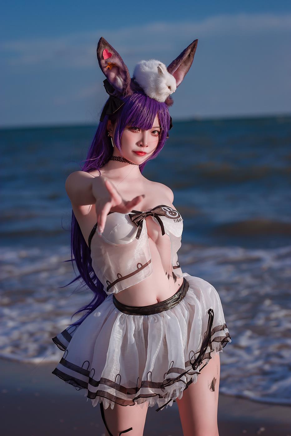 图片[28]-二佐Nisa – 泰拉夏日纪事 方舟暗索泳装[29P] – 速更版-美库