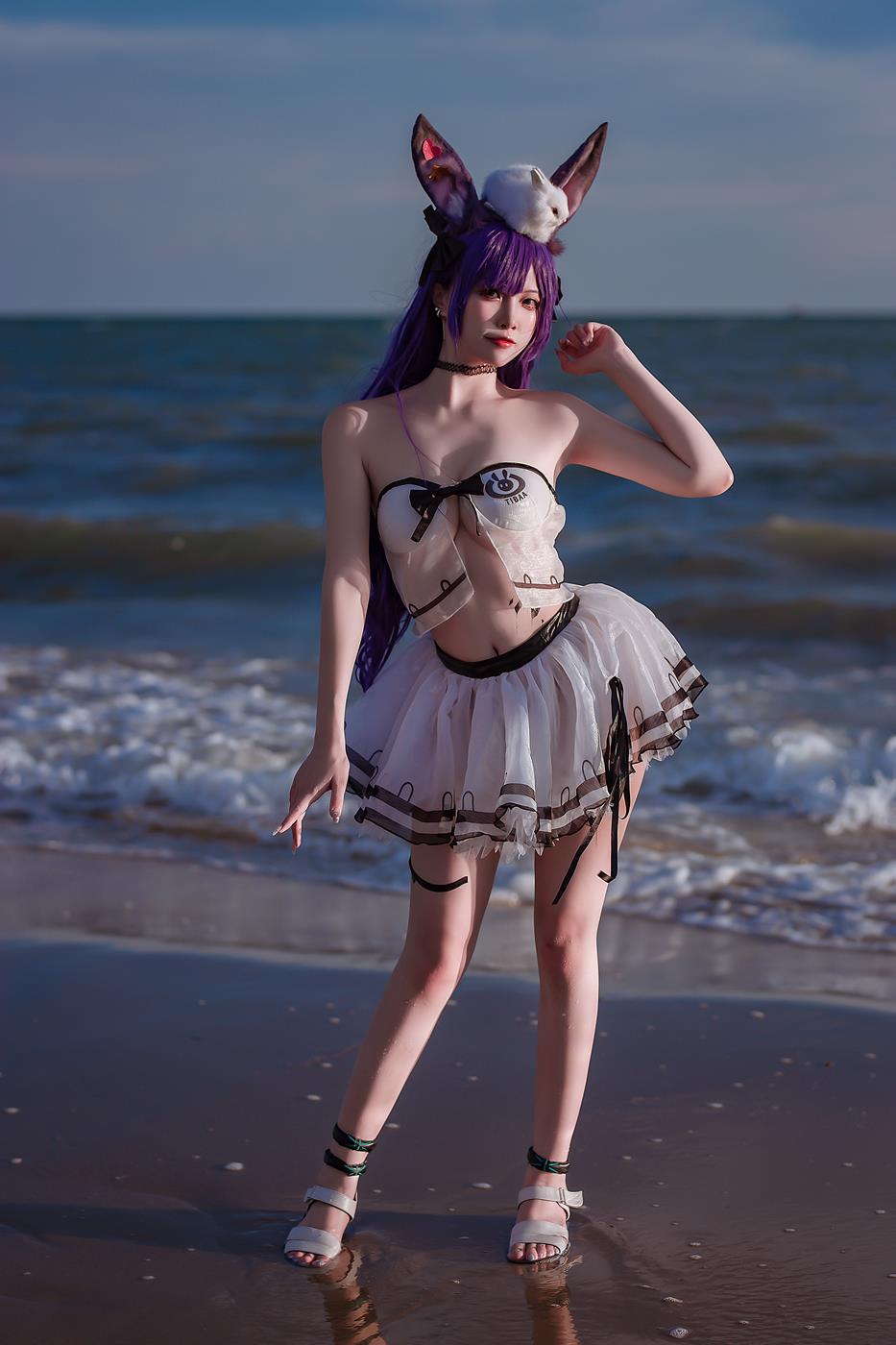 图片[29]-二佐Nisa – 泰拉夏日纪事 方舟暗索泳装[29P] – 速更版-美库