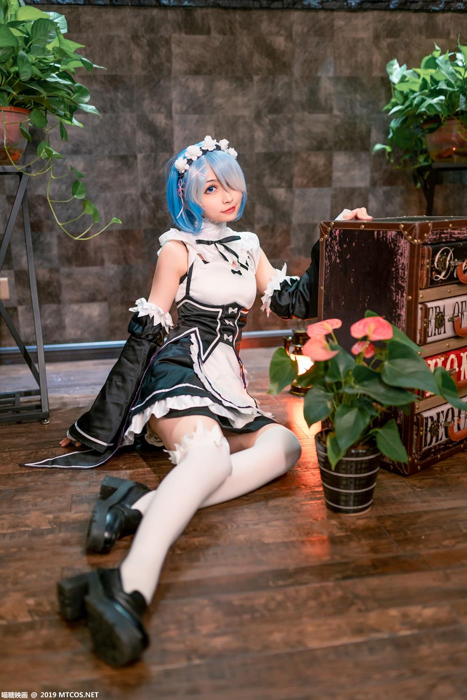 图片[14]-[喵糖映画]SPL.005 雷姆女仆[40P] – 速更版-美库