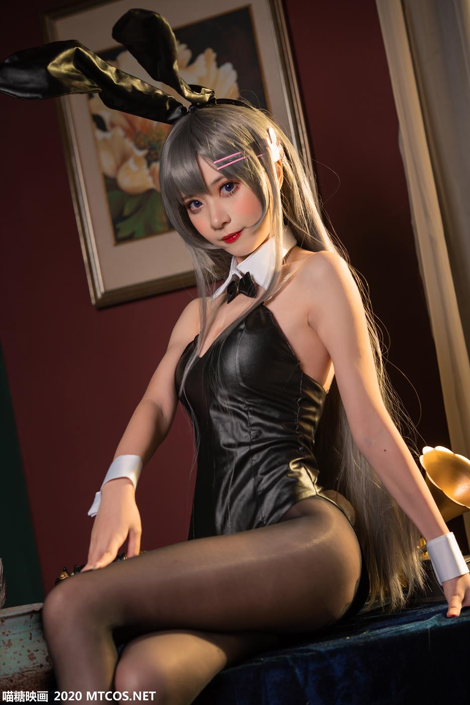 图片[19]-[喵糖映画]TML.005 麻衣兔女郎[20P] – 速更版-美库