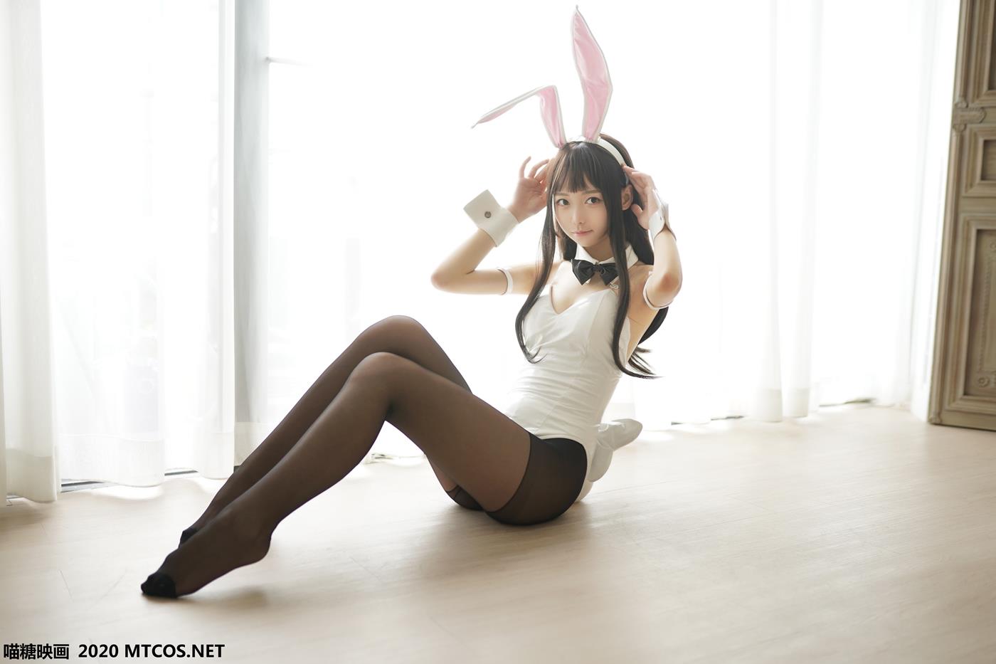 图片[31]-[喵糖映画]TML.006 眠白兔女郎[51P] – 速更版-美库