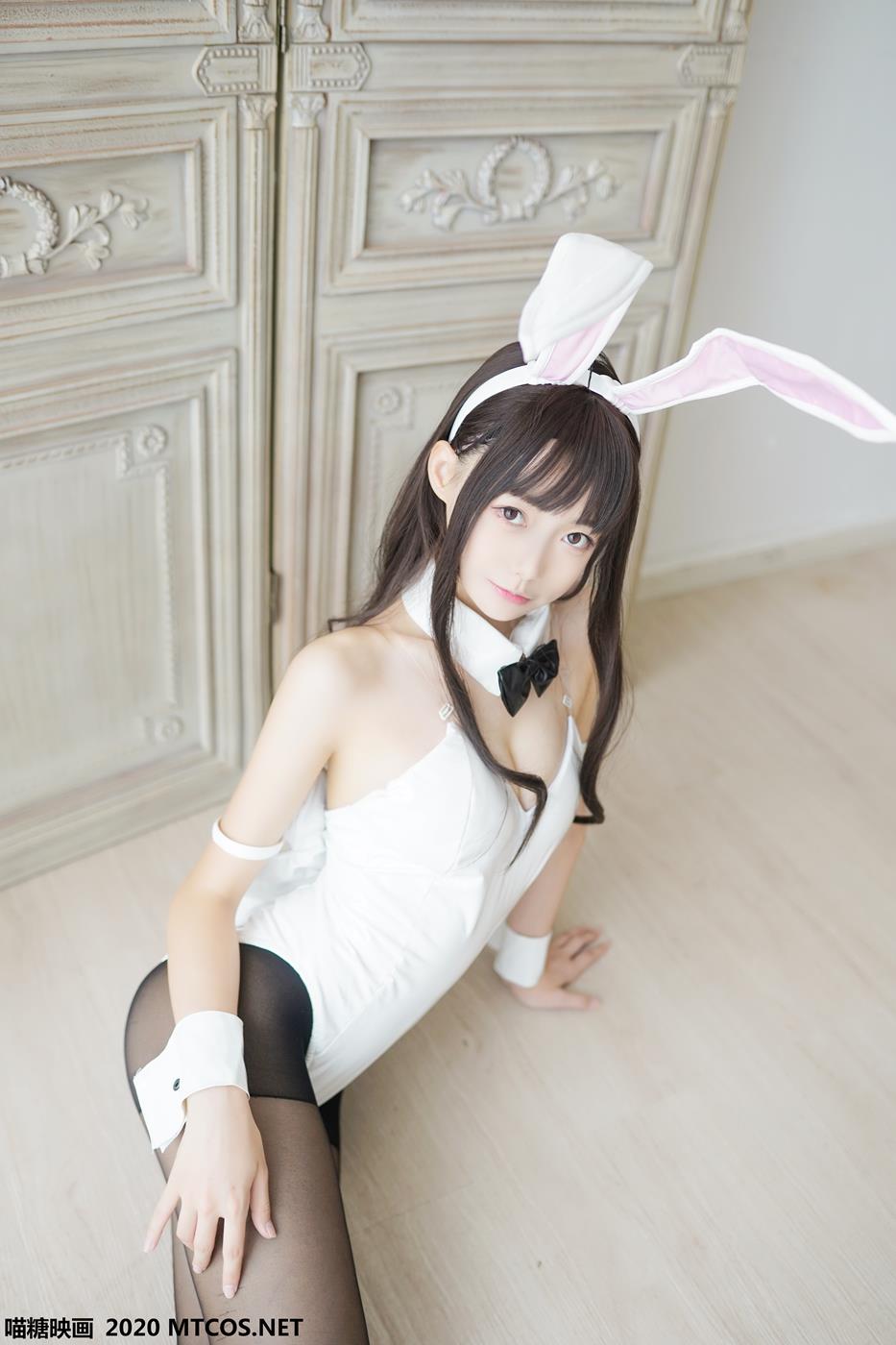 图片[50]-[喵糖映画]TML.006 眠白兔女郎[51P] – 速更版-美库