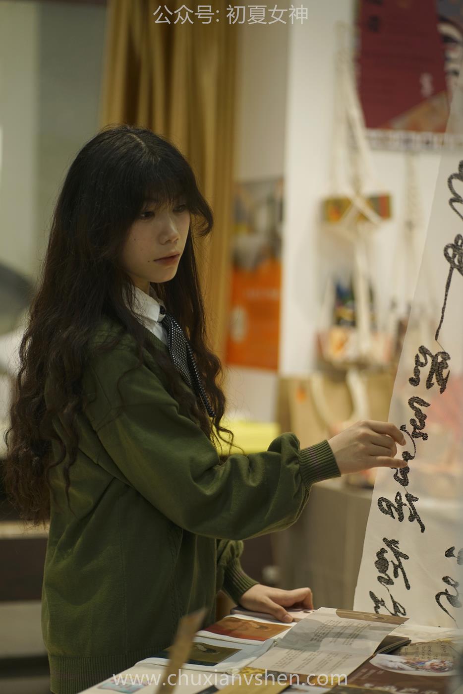 图片[16]-初夏女神 NO.038 欢欢 新晋学妹-学妹的一天[164P] – 速更版-美库