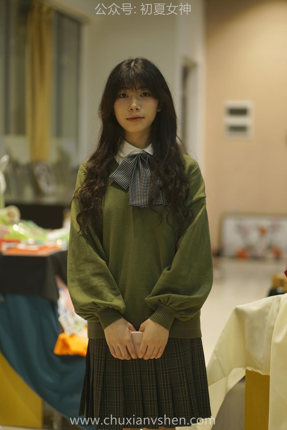 图片[23]-初夏女神 NO.038 欢欢 新晋学妹-学妹的一天[164P] – 速更版-美库