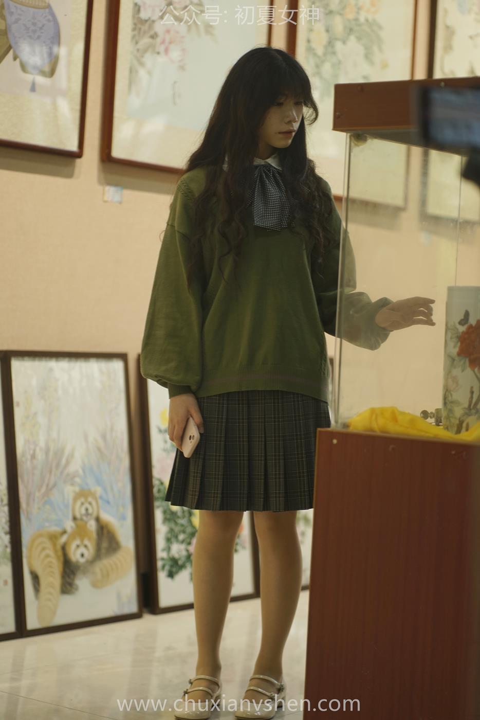图片[24]-初夏女神 NO.038 欢欢 新晋学妹-学妹的一天[164P] – 速更版-美库