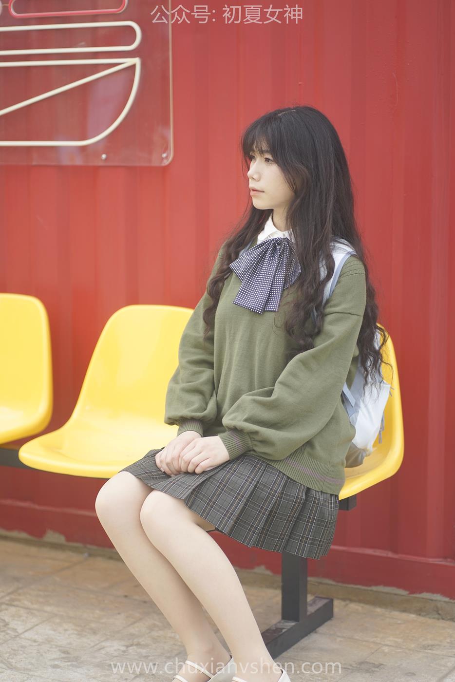 图片[35]-初夏女神 NO.038 欢欢 新晋学妹-学妹的一天[164P] – 速更版-美库