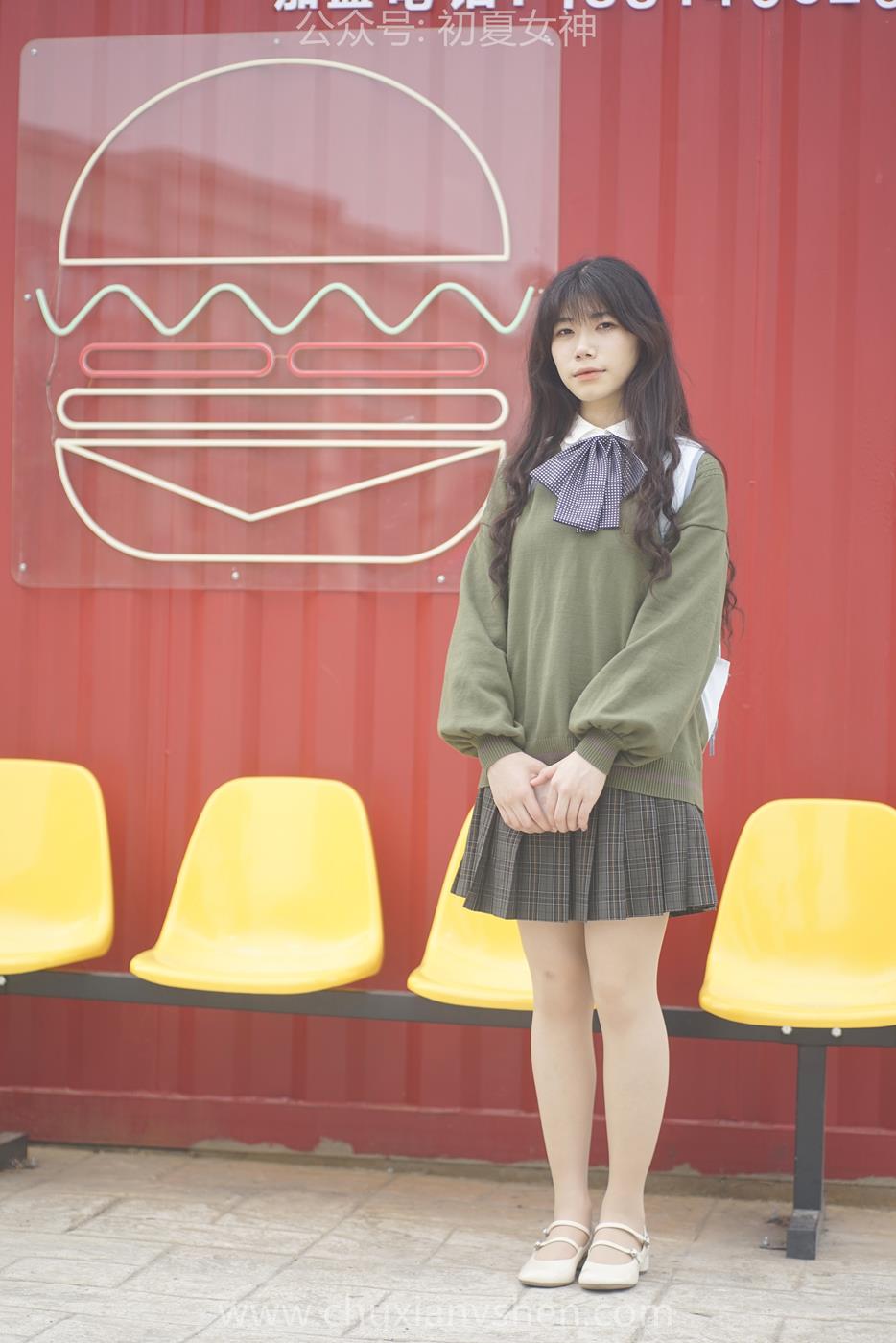 图片[36]-初夏女神 NO.038 欢欢 新晋学妹-学妹的一天[164P] – 速更版-美库
