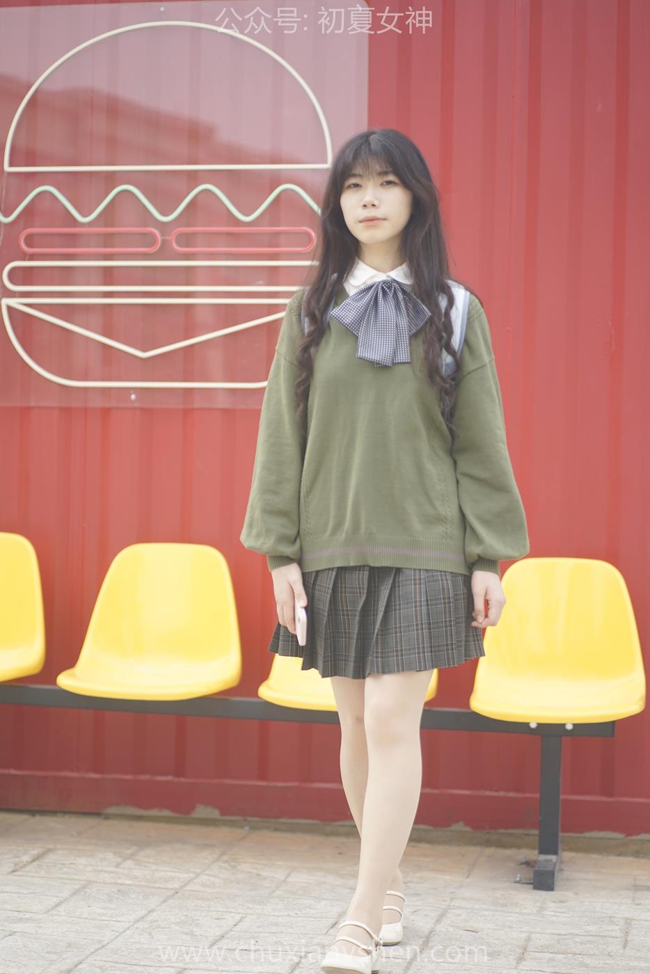 图片[37]-初夏女神 NO.038 欢欢 新晋学妹-学妹的一天[164P] – 速更版-美库