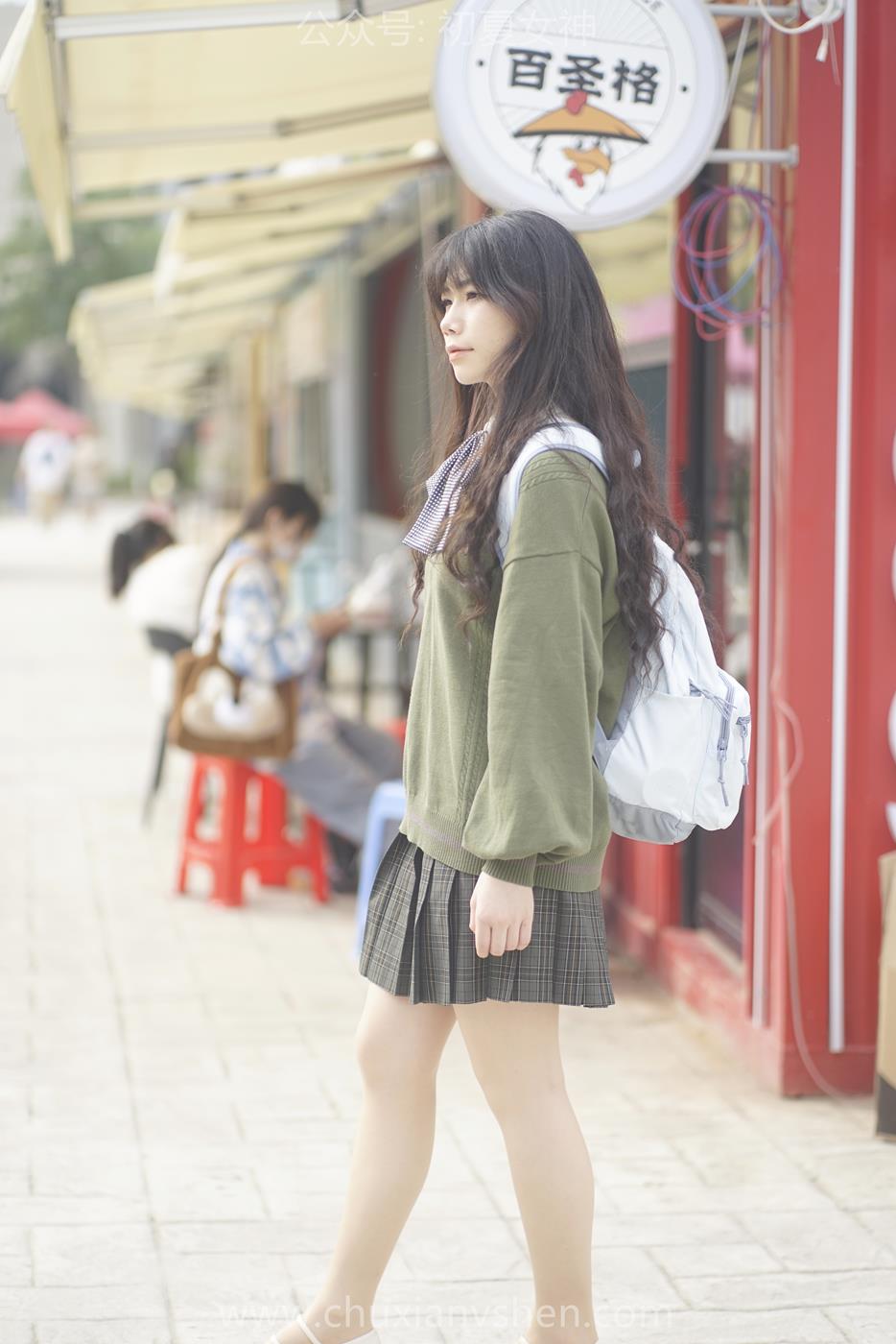 图片[38]-初夏女神 NO.038 欢欢 新晋学妹-学妹的一天[164P] – 速更版-美库