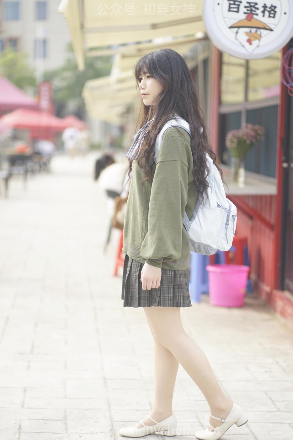 图片[39]-初夏女神 NO.038 欢欢 新晋学妹-学妹的一天[164P] – 速更版-美库