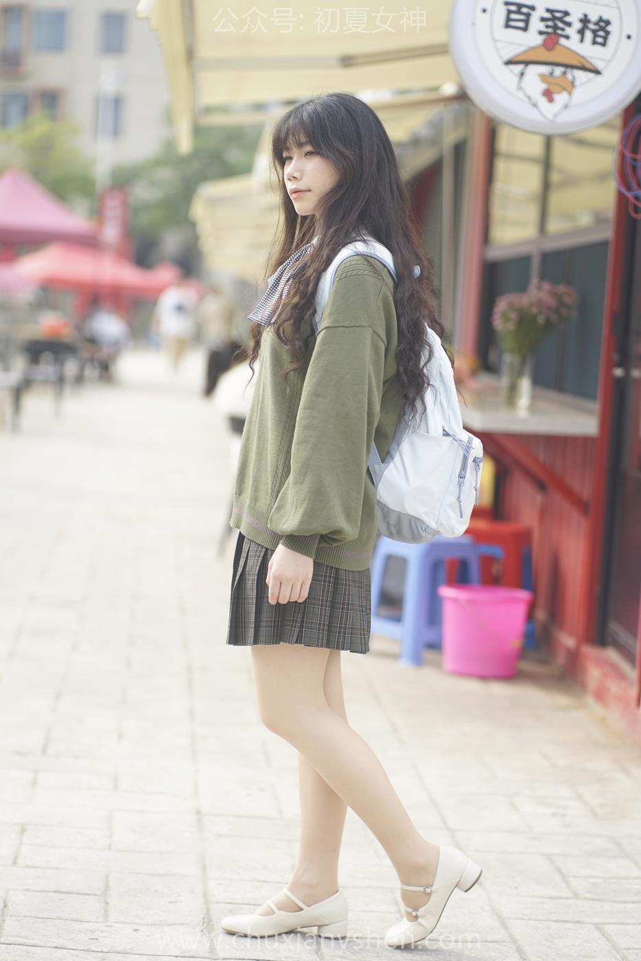 图片[40]-初夏女神 NO.038 欢欢 新晋学妹-学妹的一天[164P] – 速更版-美库