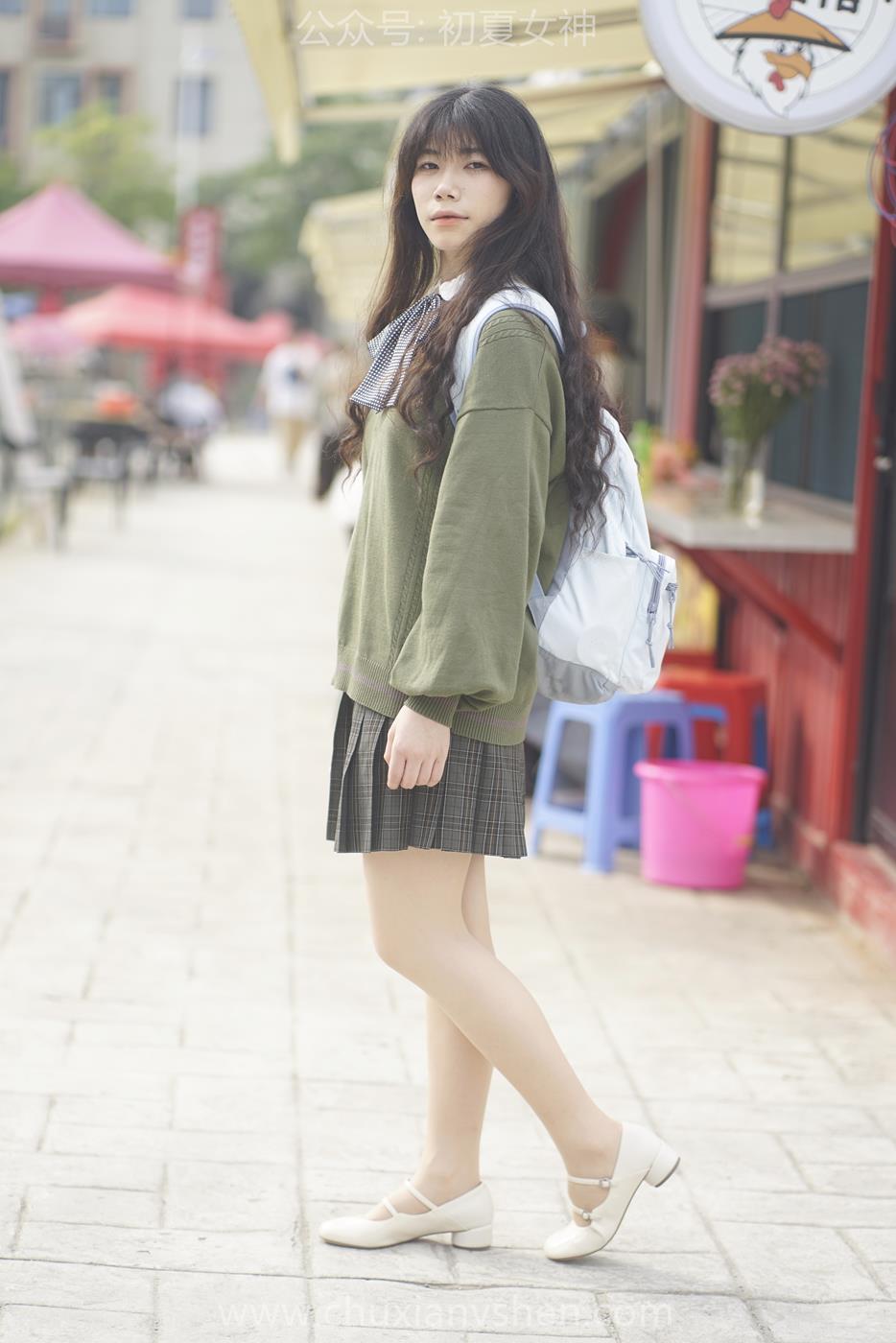 图片[41]-初夏女神 NO.038 欢欢 新晋学妹-学妹的一天[164P] – 速更版-美库
