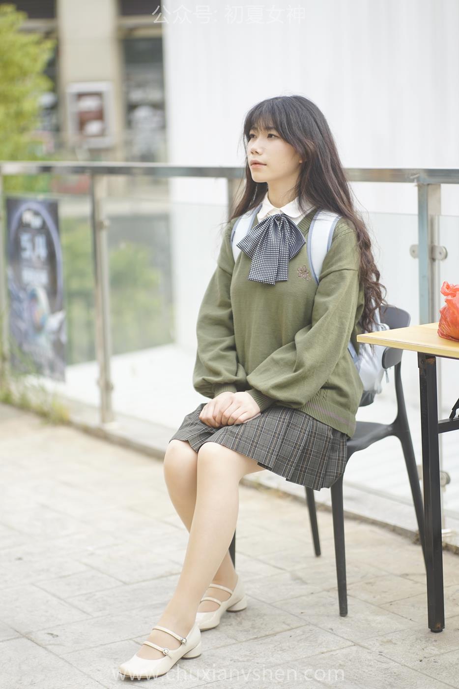 图片[42]-初夏女神 NO.038 欢欢 新晋学妹-学妹的一天[164P] – 速更版-美库